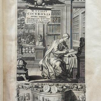 Opera Omnia (Cicerone) - ASRG - Sez. Modica - Biblioteca De Leva